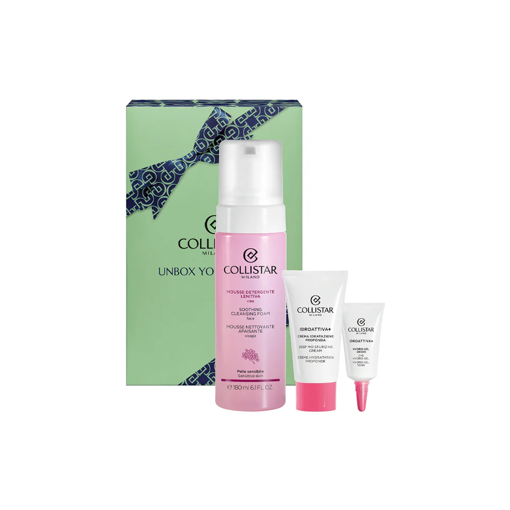 Collistar Mousse Detergente Lenitiva Viso Cofanetto Regalo