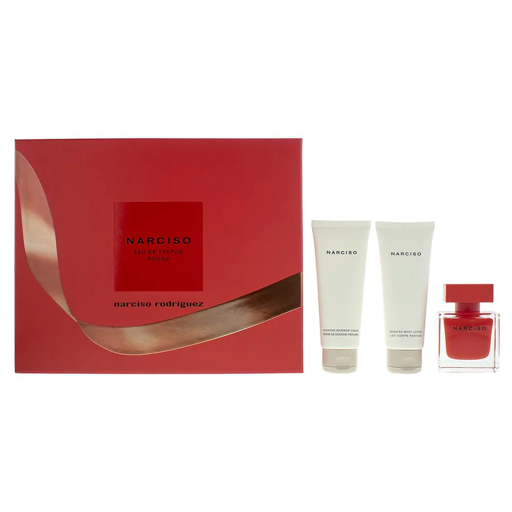 Narciso Rouge Eau de parfum Cofanetto regalo con Docciacrema e Latte Corpo - Image 2