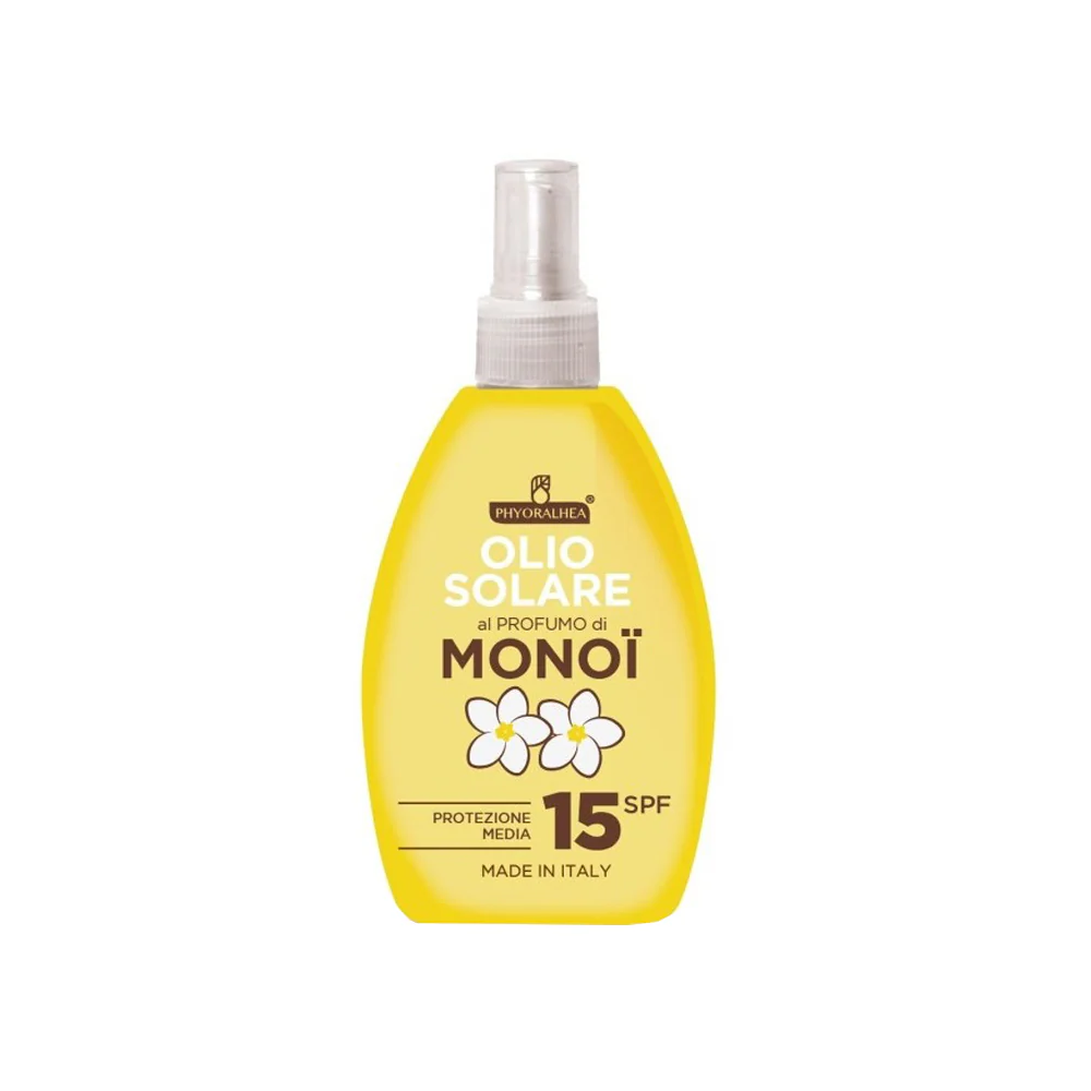 Olio Solare Monoi SPF15