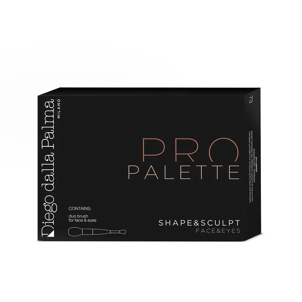 Pro Palette Con Duo Brush For Face & Eyes - Image 2