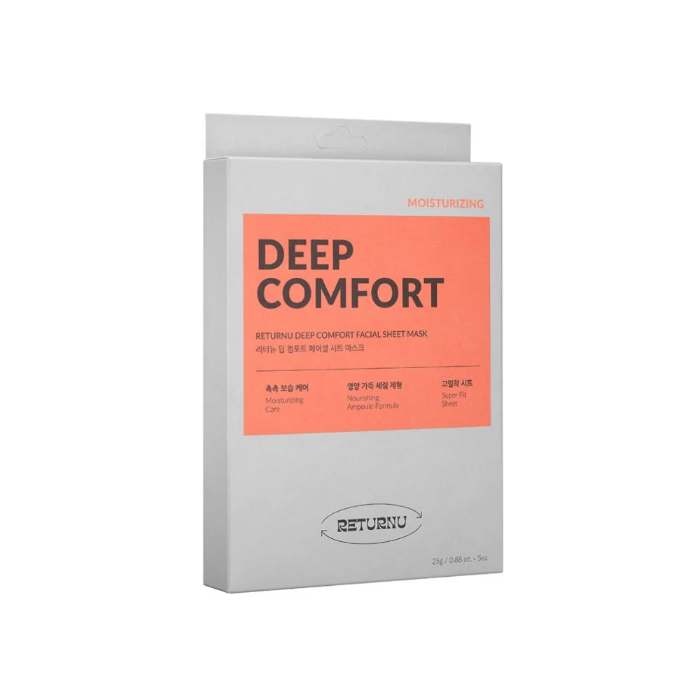 Returnu Deep Comfort Facial Sheet Mask - Image 2