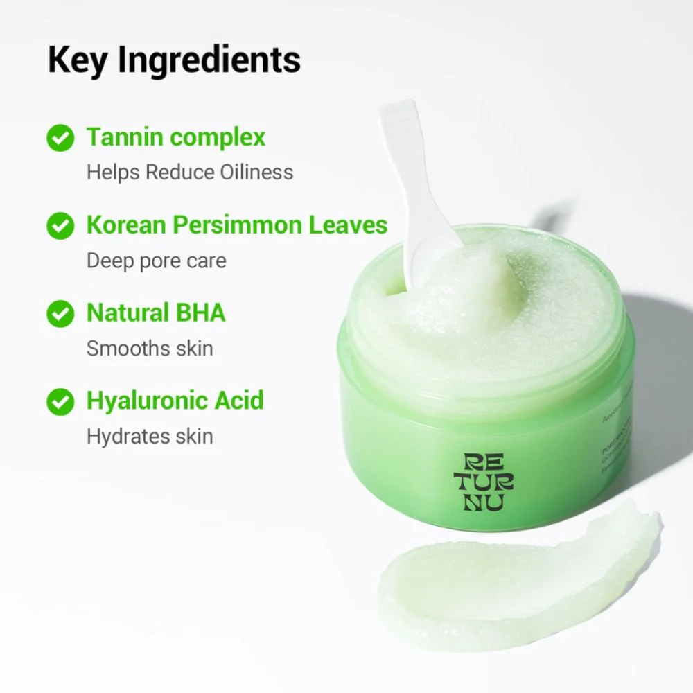 Returnu Pore Shooter Gommage Cleansing Balm - Image 4