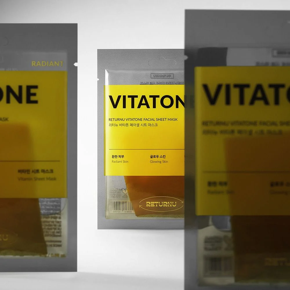 Returnu Vitatone Facial Sheet Mask - Image 3