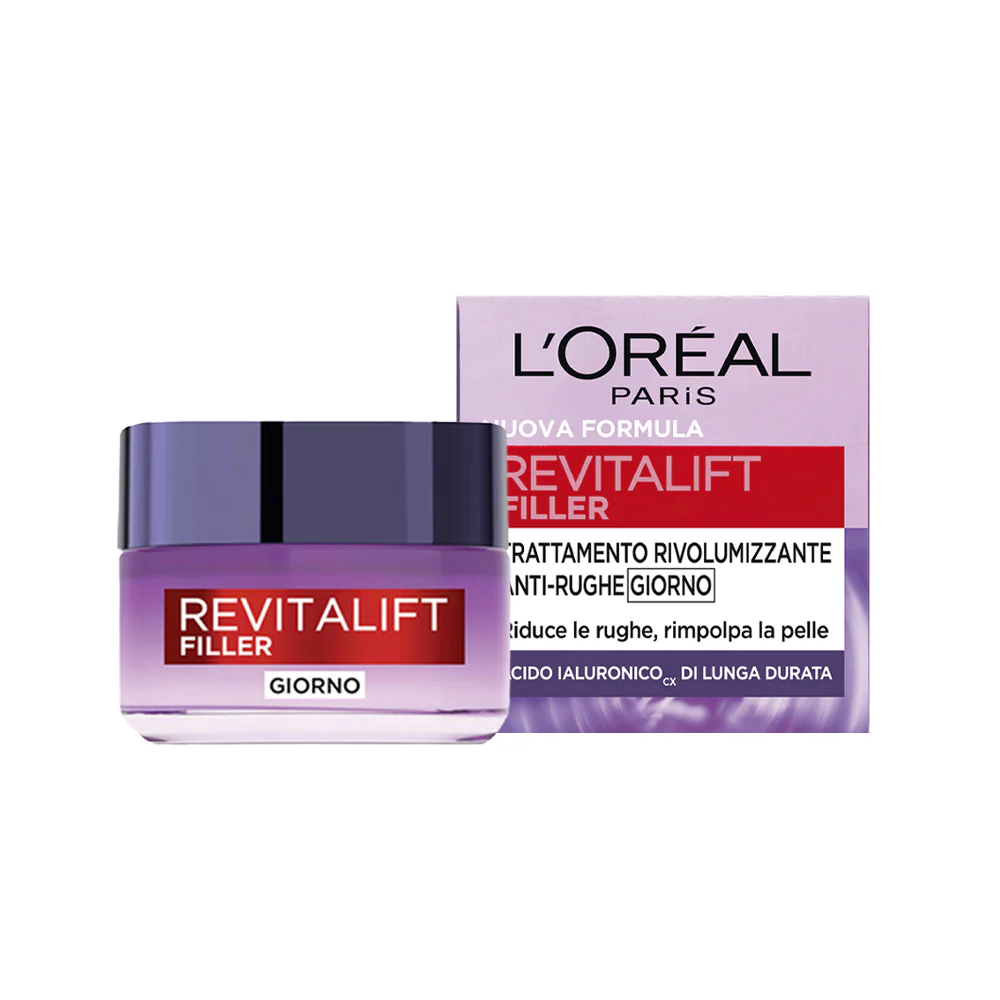 L'Oréal Revitalift Filler Trattamento Rivolumizzante Anti-Rughe Crema Viso Giorno - Image 2