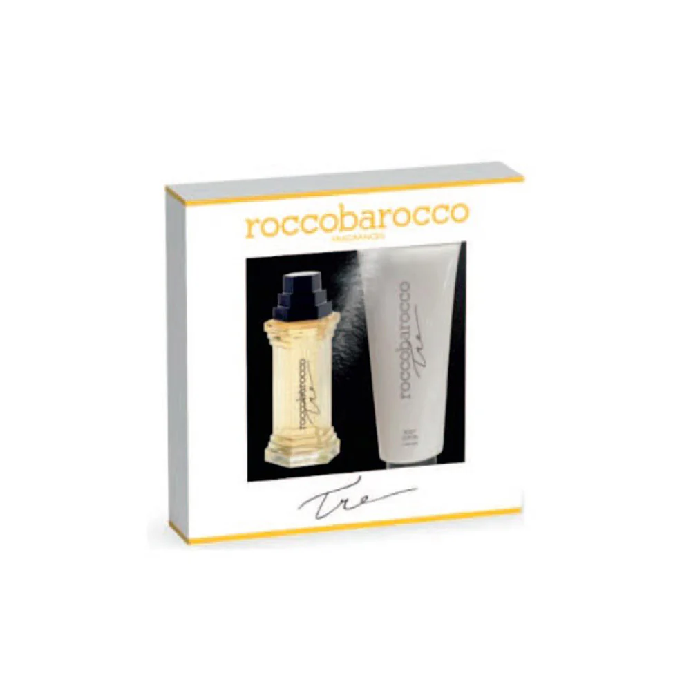 Roccobarocco Tre Eau de parfum Cofanetto regalo con Latte corpo