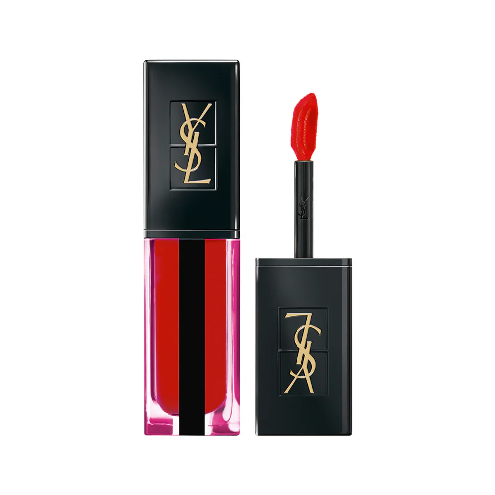 Yves Saint Laurent Rouge Pur Couture Vernis À Lèvres Water Stain - Image 9