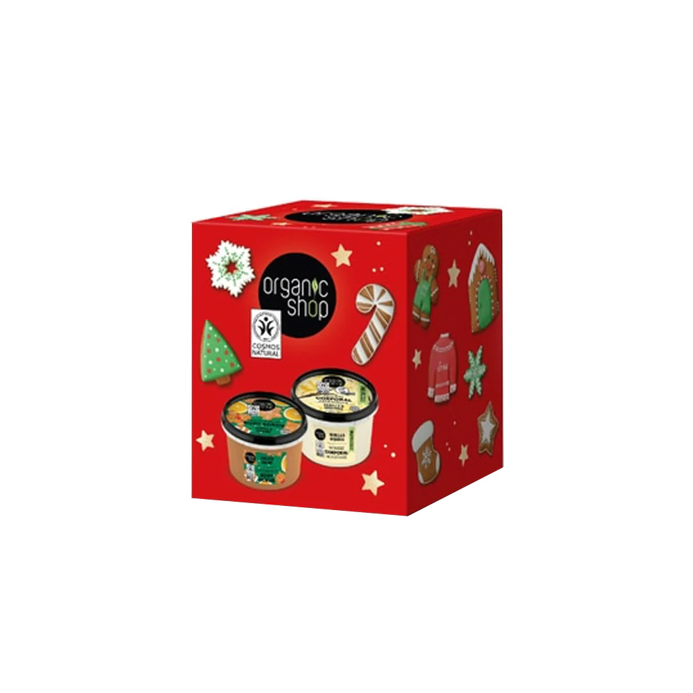 Scrub Pan di Zenzero e Arancia + Crema alla Vaniglia Gift set