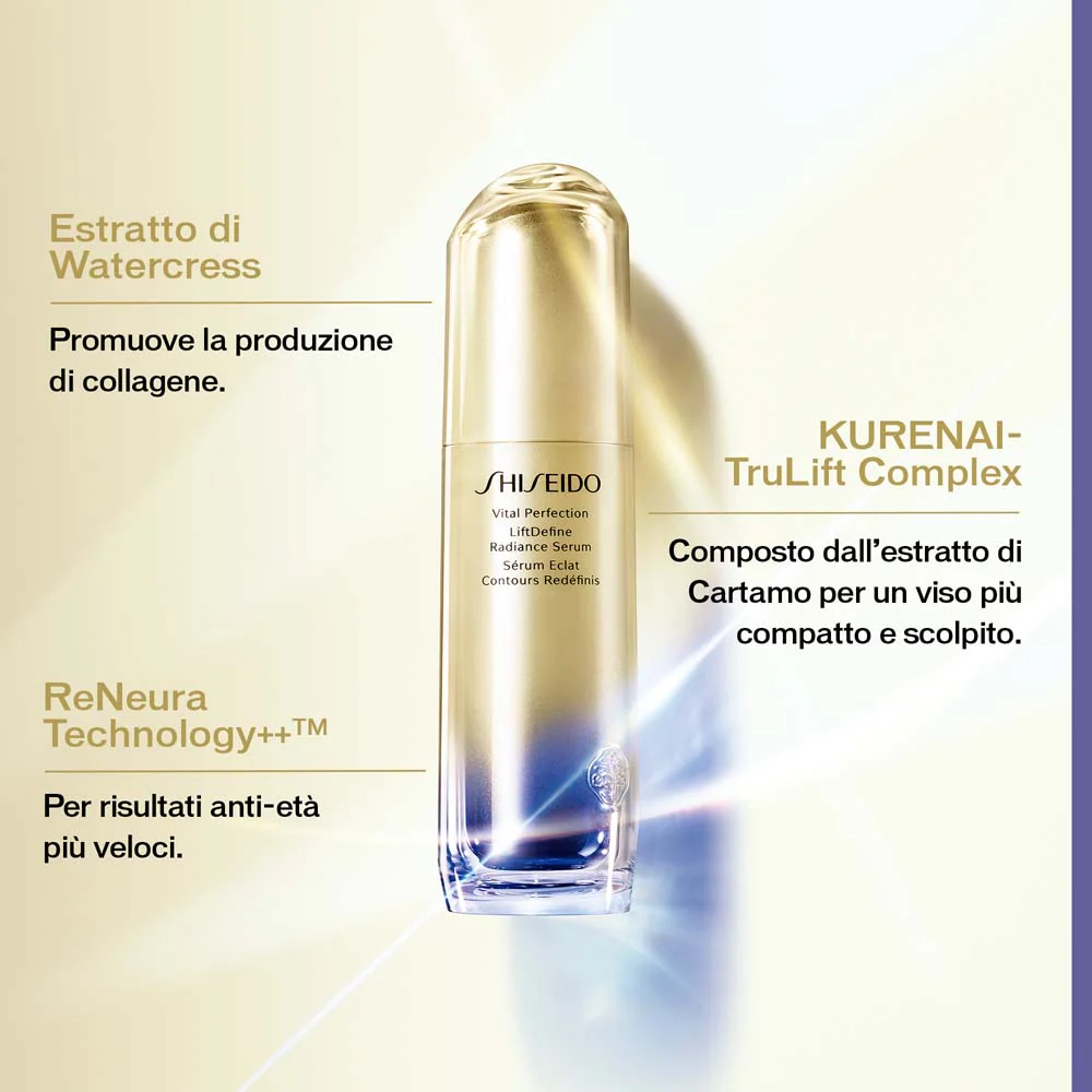Shiseido Vital Perfection LiftDefine Radiace Serum - Image 3
