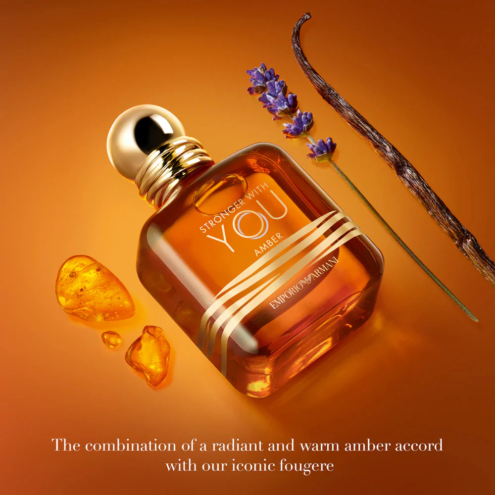 Giorgio Armani Stronger With You Amber Eau de Parfum - Image 3