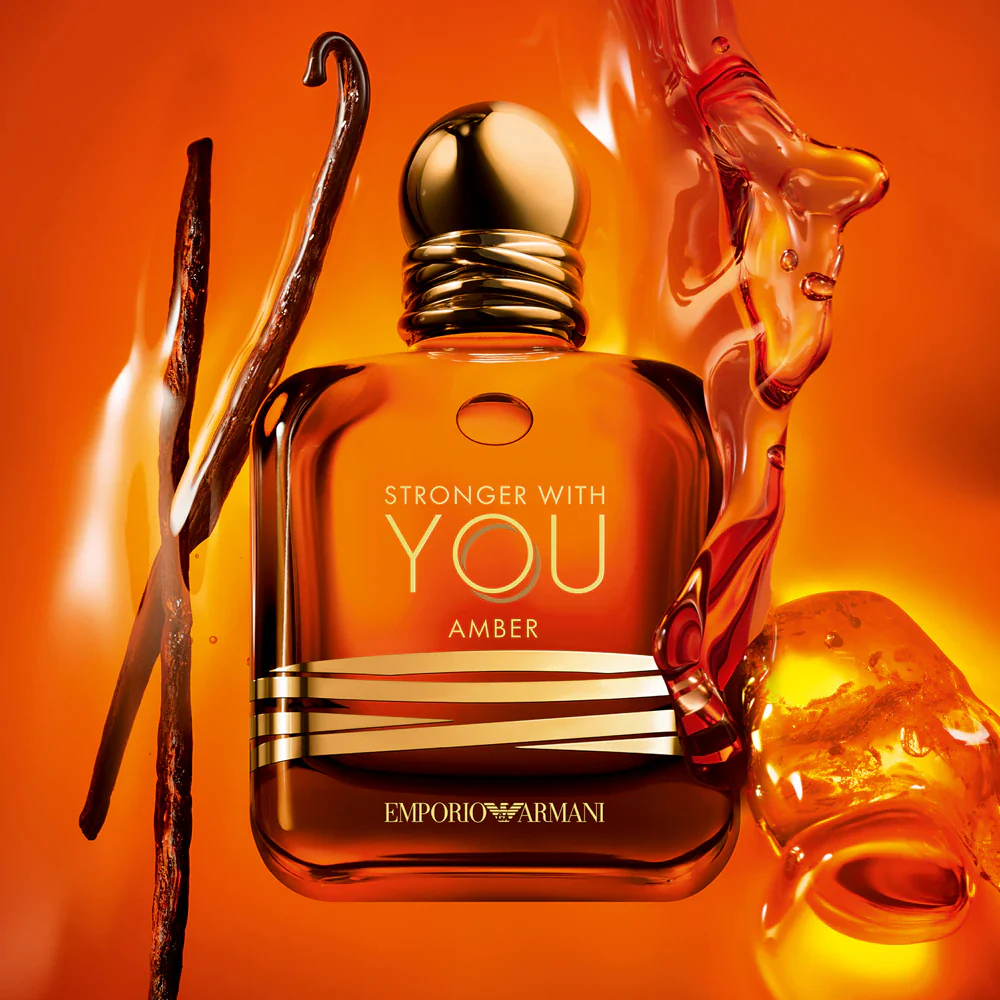 Giorgio Armani Stronger With You Amber Eau de Parfum - Image 4