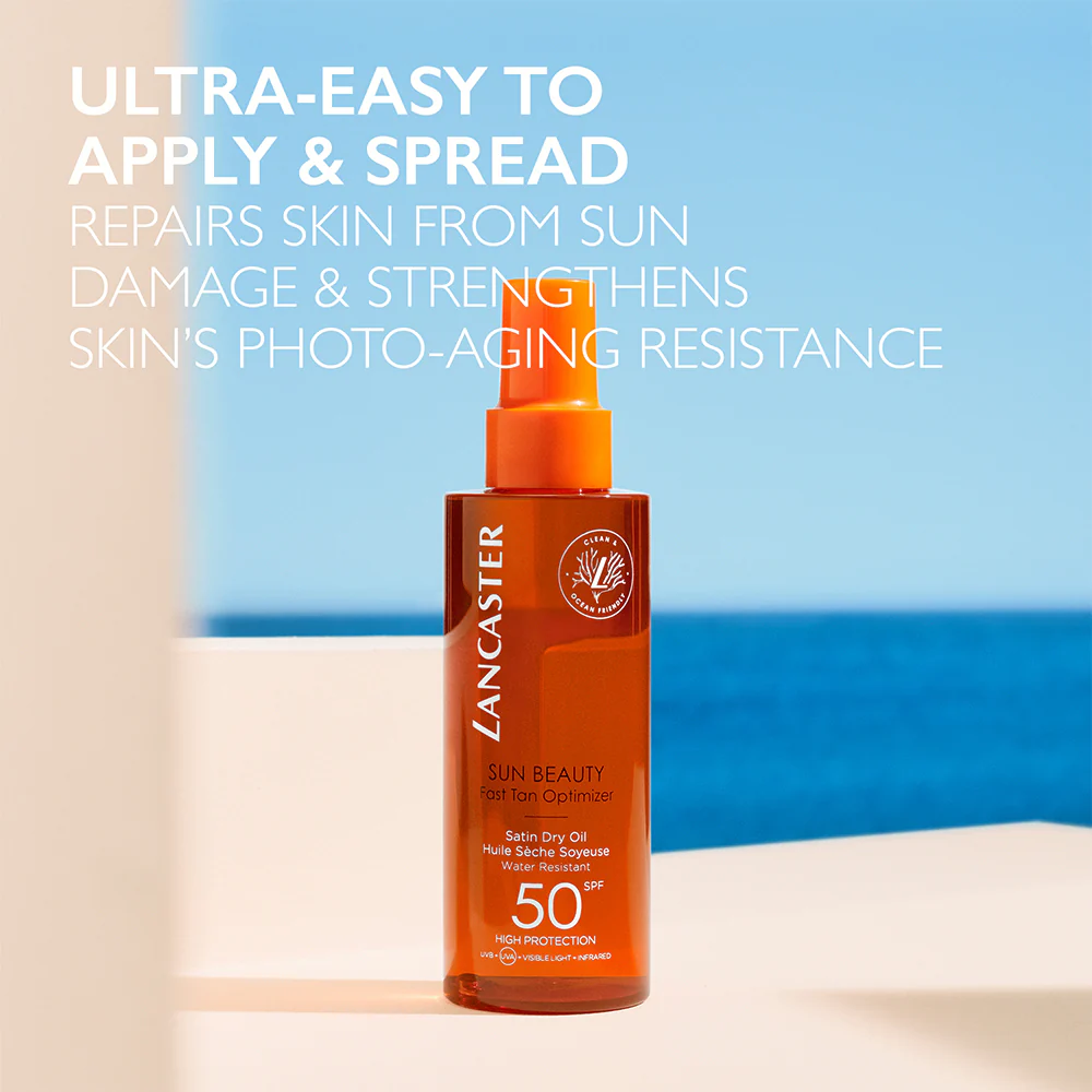 Sun Beauty Olio Effetto Seta SPF30 Fast Tan Optimizer - Image 4