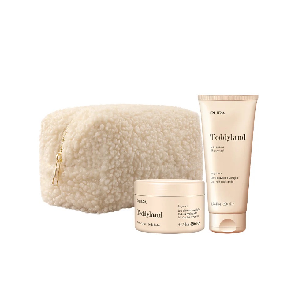 Teddyland Latte di Avena e Vaniglia Kit con Burro Corpo Cofanetto Regalo