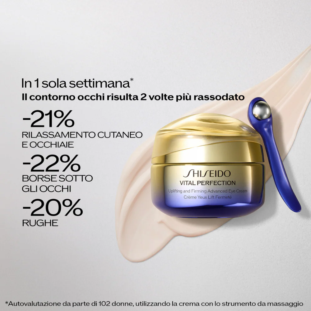 Shiseido Vital Perfection Uplifting and Firming Advanced Eye Cream - Image 3