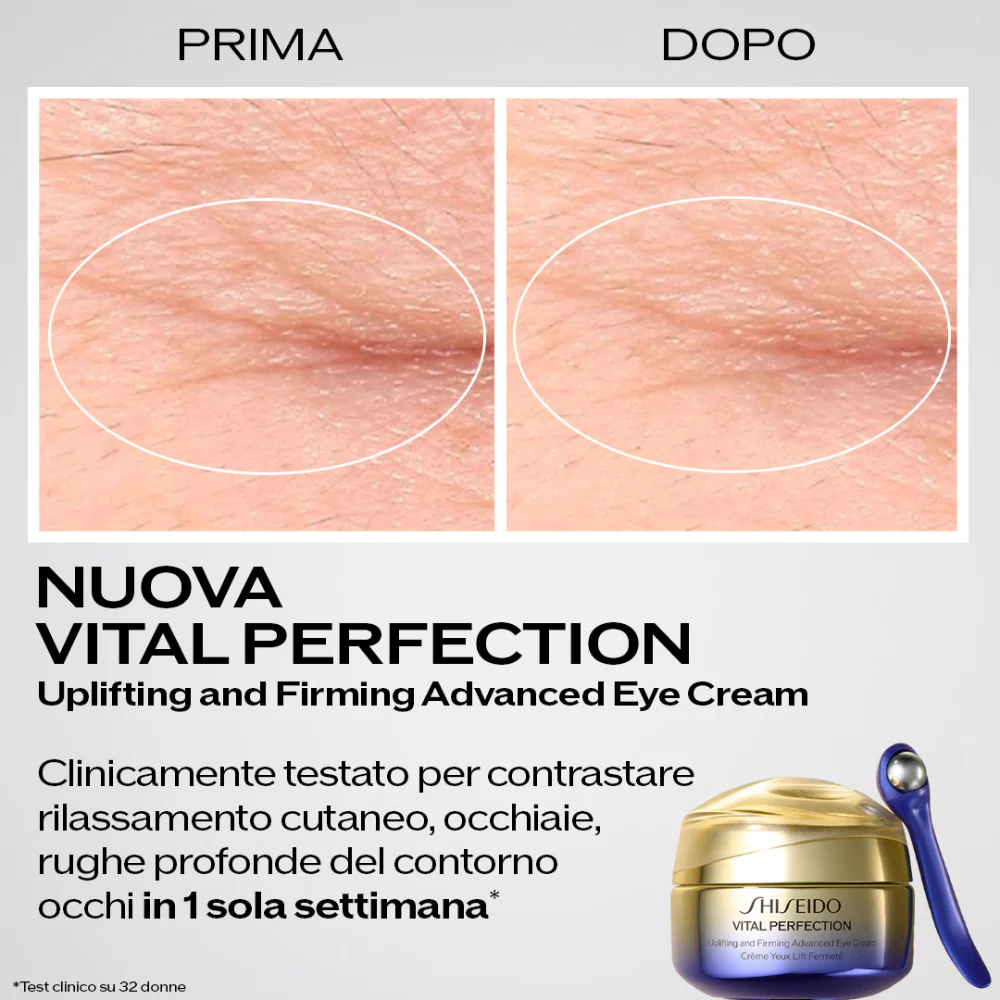 Shiseido Vital Perfection Uplifting and Firming Advanced Eye Cream - Image 5