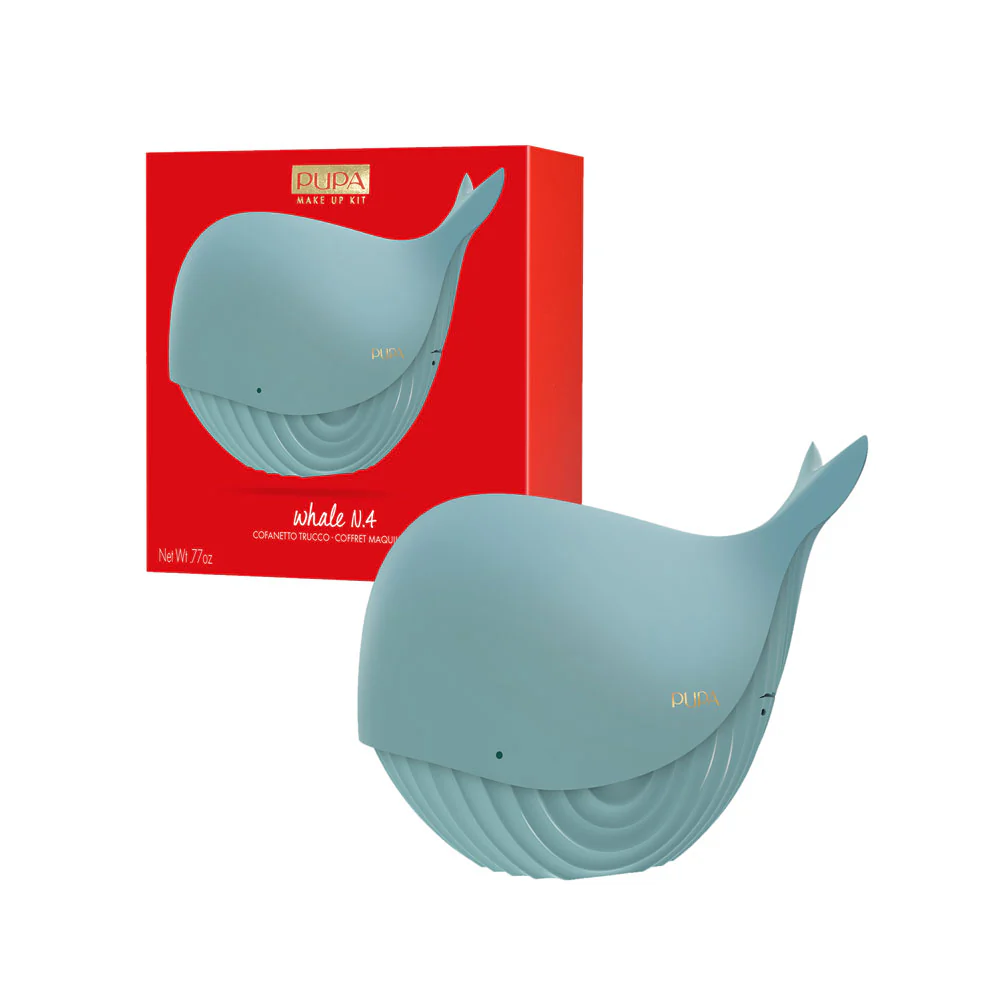 Whale n.4 Cofanetto trucco Azzurro - Image 3