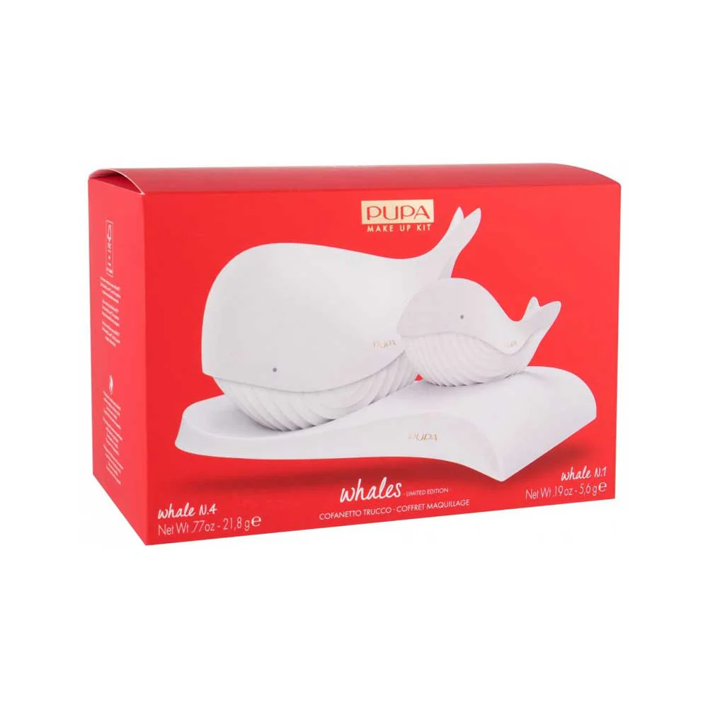 Whale n.4 + Whale n.1 White Cofanetto trucco - Image 3